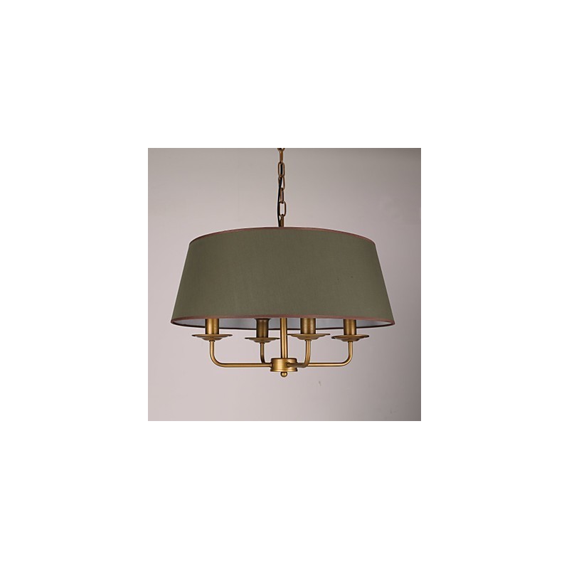 Dipinto rustico Lodge Caratteristica per designer Negozi interni in metallo Lampadario a 2 lampadine