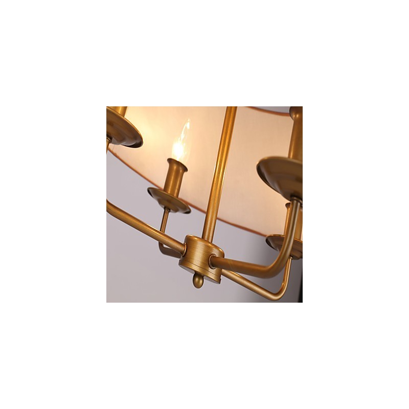Dipinto rustico Lodge Caratteristica per designer Negozi interni in metallo Lampadario a 2 lampadine