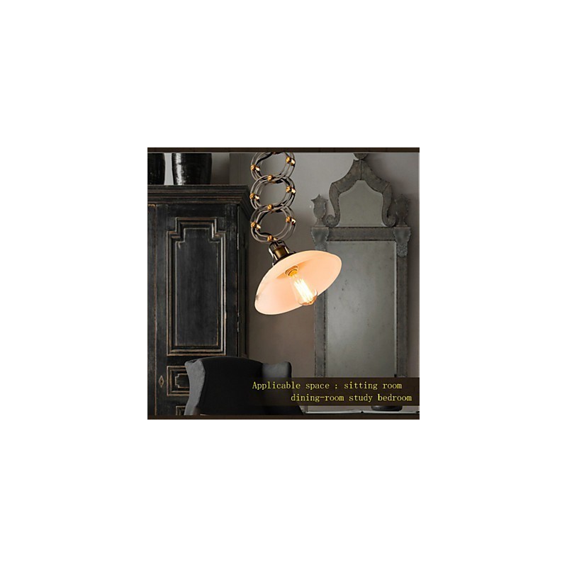 Lampadario a sospensione in ferro battuto stile rustico con dettagli dorati, nero/bianco, 50 cm