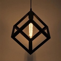 Lampadario moderno contemporaneo in metallo, 16 cm, E26/E27