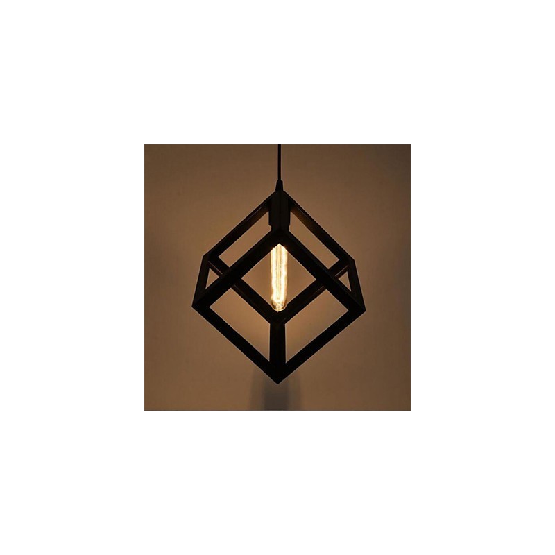 Lampadario moderno contemporaneo in metallo, 16 cm, E26/E27