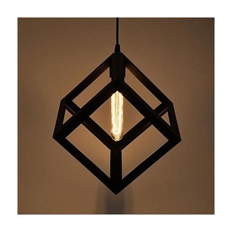 Lampadario moderno contemporaneo in metallo, 16 cm, E26/E27