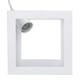 Lampadario moderno contemporaneo in metallo, 16 cm, E26/E27