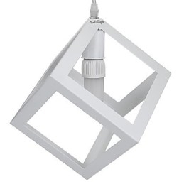 Lampadario moderno contemporaneo in metallo, 16 cm, E26/E27