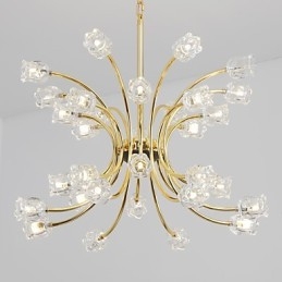 Lampadario moderno minimalista con plafoniera