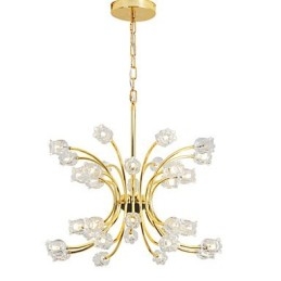 Lampadario moderno minimalista con plafoniera