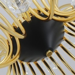 Lampadario moderno minimalista con plafoniera