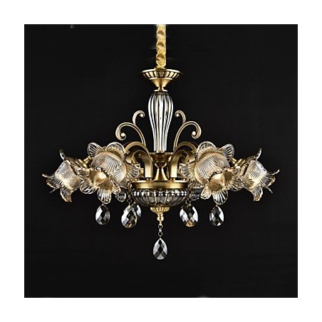 Dipinto rustico Lodge Caratteristica per designer Negozi interni in metallo Lampadario a 2 lampadine