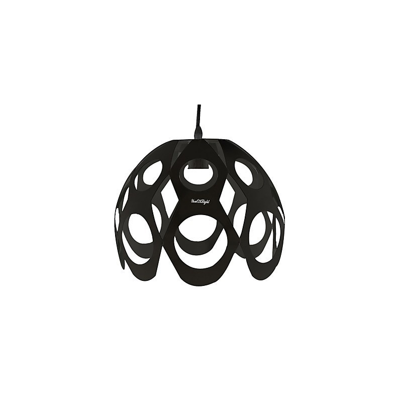 Lampadario moderno contemporaneo in metallo, 24 x 28 x 28 cm, E26/E27