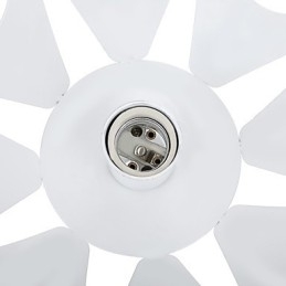 Lampadario moderno contemporaneo in metallo, 24 x 28 x 28 cm, E26/E27