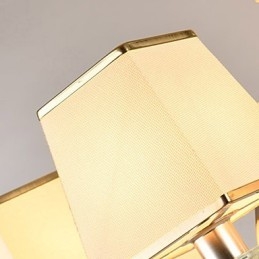 Lampadario moderno contemporaneo in metallo e cristallo, 3 luci E12/E14, 60 cm