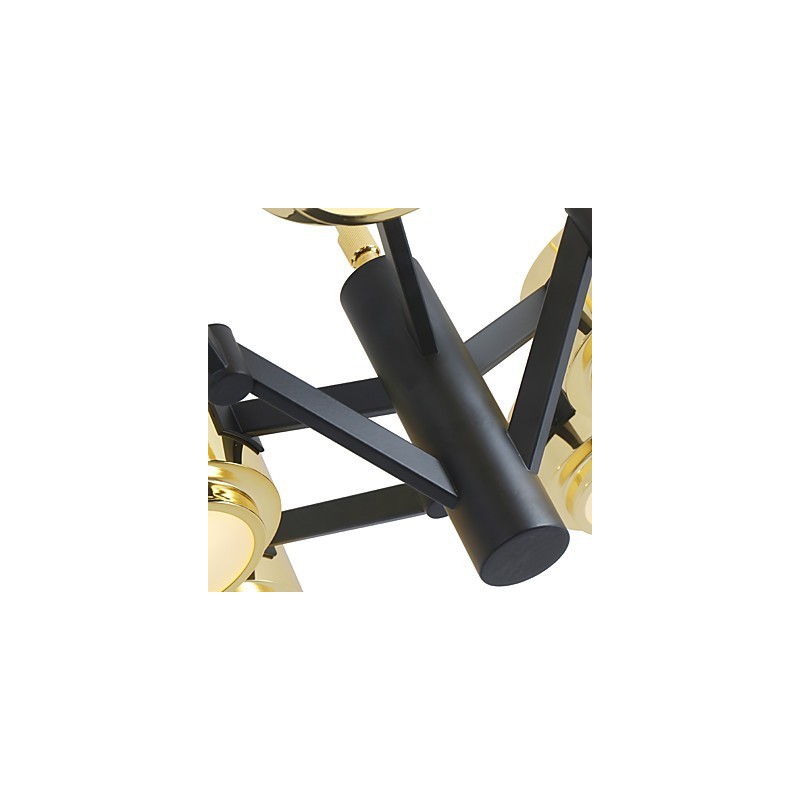 Lampadario minimalista moderno a tamburo 9 luci G9 LED integrata