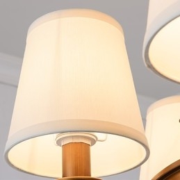 Lampadario a 3 luci in stile rustico, vintage e moderno, finitura dipinta