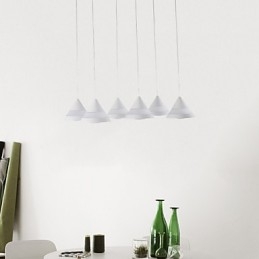 Lampada a sospensione moderna contemporanea in acrilico