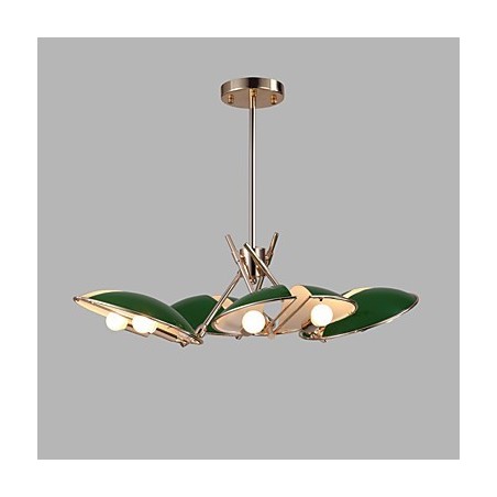 Lampadario moderno minimalista in metallo 8 luci E12/E14