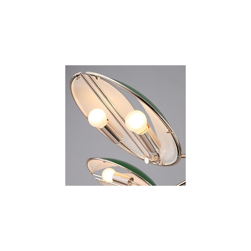 Lampadario moderno minimalista in metallo 8 luci E12/E14