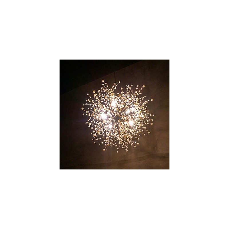 Lampadario moderno Firework Vintage in ferro battuto a 8 luci