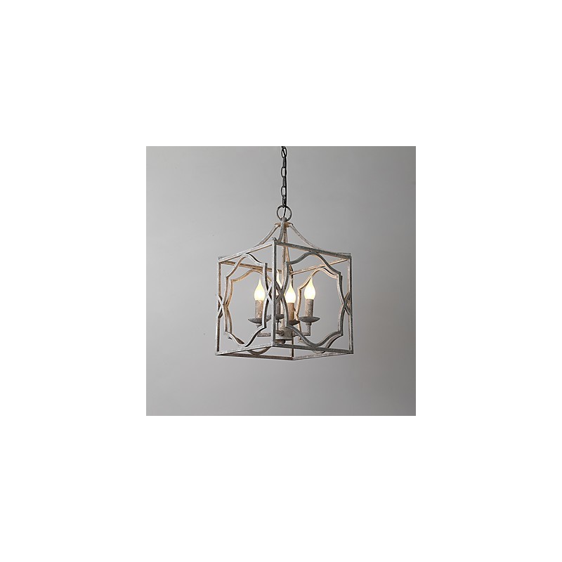 Lampadario vintage in metallo industriale da loft, lampada a sospensione decorativa per interni