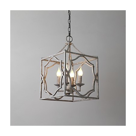 Lampadario vintage in metallo industriale da loft, lampada a sospensione decorativa per interni