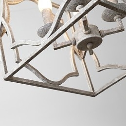 Lampadario vintage in metallo industriale da loft, lampada a sospensione decorativa per interni