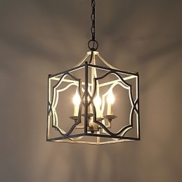 Lampadario vintage in metallo industriale da loft, lampada a sospensione decorativa per interni