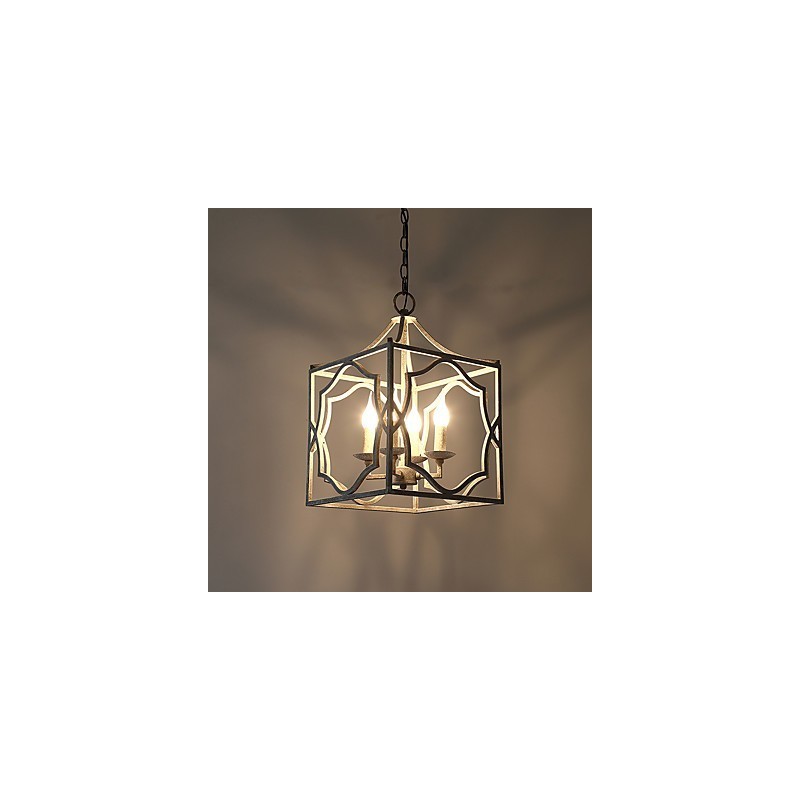 Lampadario vintage in metallo industriale da loft, lampada a sospensione decorativa per interni