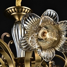 Dipinto rustico Lodge Caratteristica per designer Negozi interni in metallo Lampadario a 2 lampadine