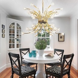 Lampadario moderno minimalista C con plafoniera