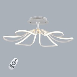 Plafoniera a filo LED moderna contemporanea mini 48 W 75 cm
