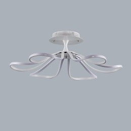 Plafoniera a filo LED moderna contemporanea mini 48 W 75 cm