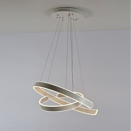 Lampadario sospeso moderno e creativo stile nordico per sala da pranzo, 80 W, LED integrato