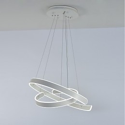 Lampadario sospeso moderno e creativo stile nordico per sala da pranzo, 80 W, LED integrato