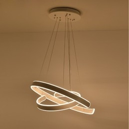 Lampadario sospeso moderno e creativo stile nordico per sala da pranzo, 80 W, LED integrato