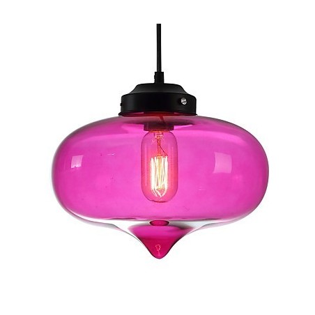 Lampadario a sospensione Bubble Design 1 luce minimalista in ferro dipinto