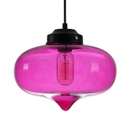 Lampadario a sospensione Bubble Design 1 luce minimalista in ferro dipinto