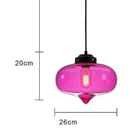 Lampadario a sospensione Bubble Design 1 luce minimalista in ferro dipinto