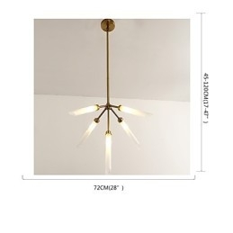 Lampadario moderno mini personalizzato a 5 luci