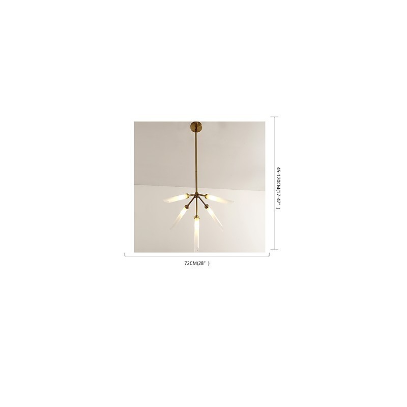 Lampadario moderno mini personalizzato a 5 luci