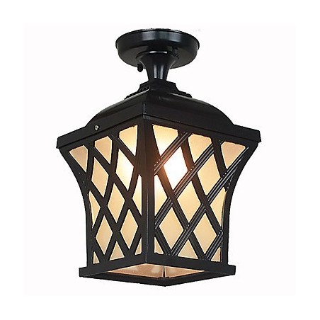 Lampadario rurale da esterno American Garden Patio Door impermeabile con sfera a goccia