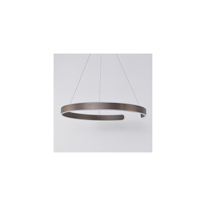 Lampadario a sospensione moderno artistico con LED integrato 48 W, dimmerabile, opaco