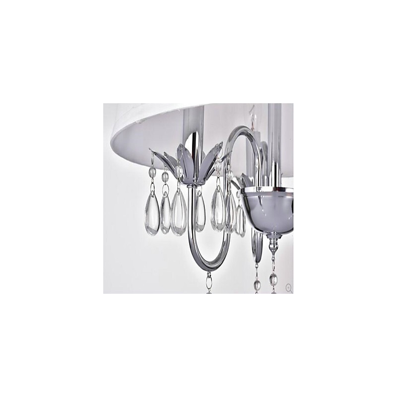 Dipinto rustico Lodge Caratteristica per designer Negozi interni in metallo Lampadario a 2 lampadine