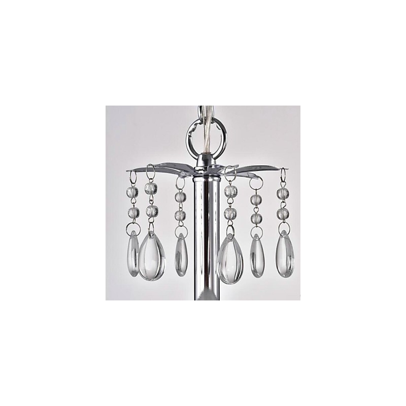 Dipinto rustico Lodge Caratteristica per designer Negozi interni in metallo Lampadario a 2 lampadine