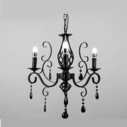 Lampadario in cristallo moderno a 3 luci