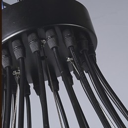 Lampadario nordico retrò-industriale creativo Penthouse