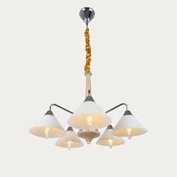 Lampadario moderno contemporaneo a 5 luci