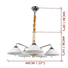 Lampadario moderno contemporaneo a 5 luci