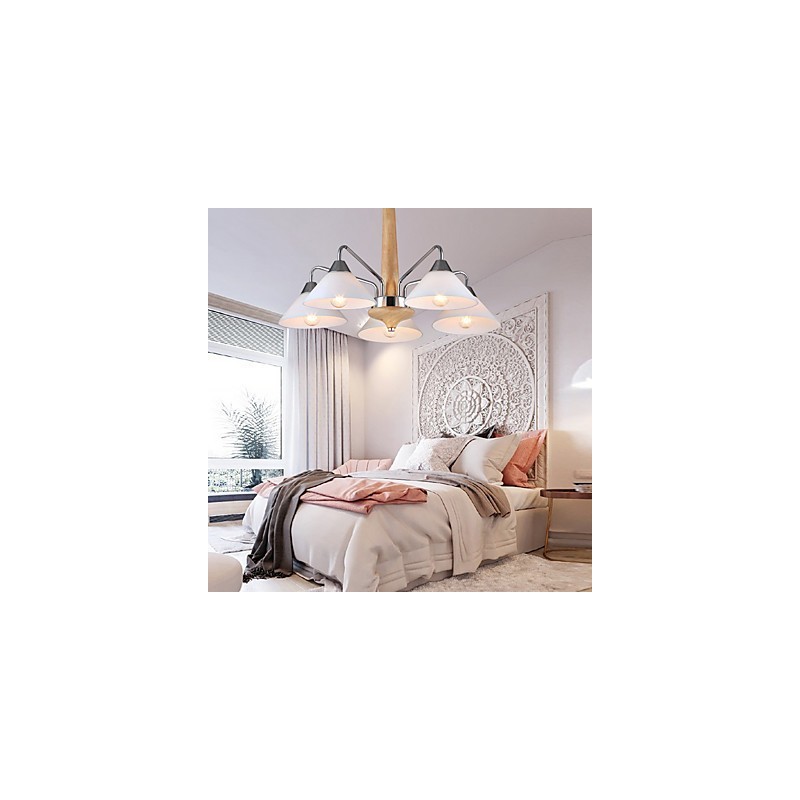Lampadario moderno contemporaneo a 5 luci