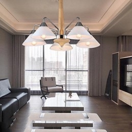 Lampadario moderno contemporaneo a 5 luci