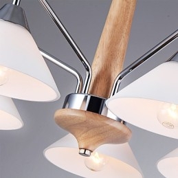 Lampadario moderno contemporaneo a 5 luci