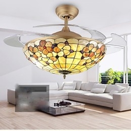 Lampadario moderno contemporaneo elettroplaccato in metallo LED dimmerabile 72 W